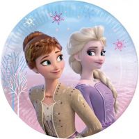 Set papirnatih tanjura od 8 komada Frozen 2, promjera 20 cm.