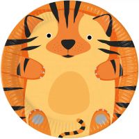 Set papirnatih tanjura s uzorkom tigra, 8 komada, 23 cm - s/e/Set-papirnatih-tanjura-s-uzorkom-tigra-8-komada-23-cm-1.jpg