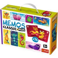Slatka čudovišta Classic & Plus memorijska igra 36 komada - Trefl