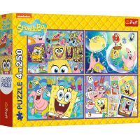 SpužvaBob neobičan svijet 4x250 dijelova puzzle - Trefl - s/p/spuzvabob-neobican-svijet-4x250-dijelova-puzzle-trefl-1.jpg