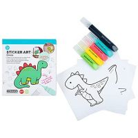 Sticker Art: Set naljepnica za bojanje dinosaura - Comansi - s/t/sticker-art-set-naljepnica-za-bojanje-dinosaura-comansi.jpg