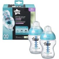 Tommee Tippee: Advanced ANTI-COLIC tirkizna dječja bočica, set od 2 komada, 260 ml (0 mj.+)