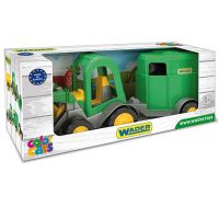 Traktor sa prednjim utovarivačem i sa prikolicom za konje 41cm - Wader - t/r/traktor-sa-prednjim-utovarivacem-i-sa-prikolicom-za-konje-41cm-wader.jpg
