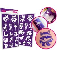 TyToo: Set šablona za glitter tetovaže šumske životinje, 26 komada - t/y/TyToo-Set-sablona-za-glitter-tetovaze-sumske-zivotinje-26-komada-1.jpg