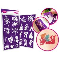 TyToo: Set šablona za sjajne tetovaže vile i princeze, 22 komada - t/y/TyToo-Set-sablona-za-sjajne-tetovaze-vile-i-princeze-22-komada-1.jpg