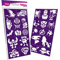 Tytoo: Heroes set šablona, 25 kom. - t/y/Tytoo-Heroes-set-sablona-25-kom-1.jpg