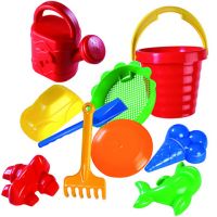 Veliki set za pijesak sa valovitom kanticom, 10 dijelova - D-Toys - v/e/veliki-set-za-pijesak-sa-valovitom-kanticom-10-dijelova-d-toys.jpg