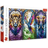 Vitraj sa životinjama puzzle od 1000 dijelova - Trefl - v/i/vitraj-sa-zivotinjama-puzzle-od-1000-dijelova-trefl-1.jpg