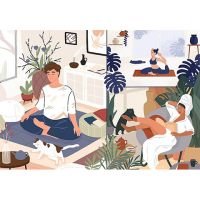 Yoga, Cats, kava Intelektualni mir 1000 UFT puzzle - Trefl - y/o/yoga-cats-kava-intelektualni-mir-1000-uft-puzzle-trefl.jpg