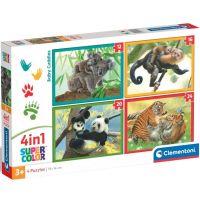 Životinje s mladuncima 4 u 1 puzzle od 12, 16, 20 i 24 komada - Clementoni - z/i/Zivotinje-s-mladuncima-4-u-1-puzzle-od-12-16-20-i-24-komada-Clementoni-1.jpg
