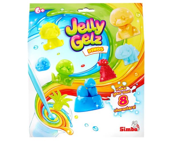 Jelly Gelz Dinos set za izradu kreativnih figura dinosaura - Simba Toys