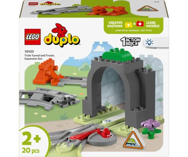 LEGO® DUPLO®: Vlakovski tunel i set pruga (10425)