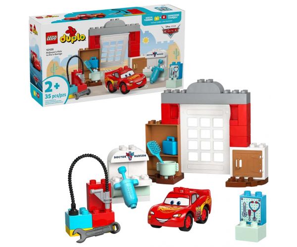 LEGO® DUPLO®: McQueenova posjeta Doki garaži (10456)
