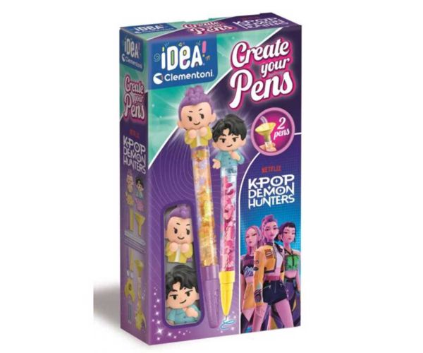 Idea Art Mini: K-Pop Demon Lovci set za izradu olovaka Rumi i Jinu - Clementoni