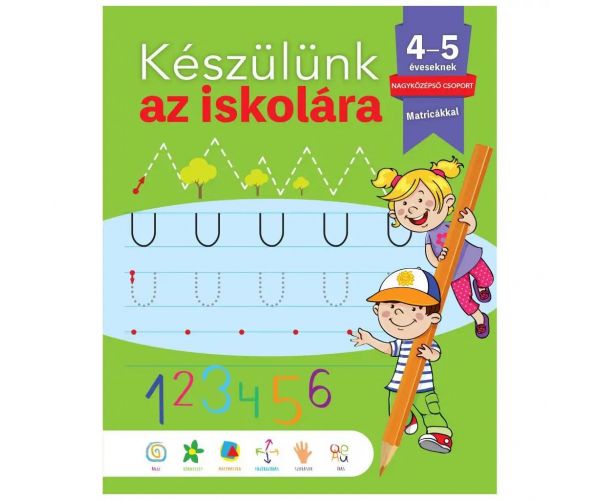 Suncokret: Pripremamo se za školu - za uzrast 4-5 godina