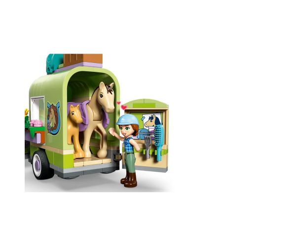 LEGO® Friends: Prikolica za konje i jahače (42695)