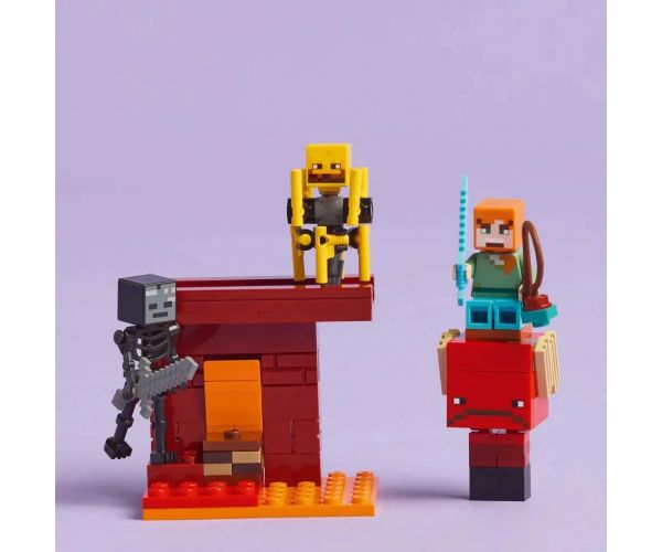 LEGO® Minecraft: Bitka na podzemnom jezeru lave (3299)