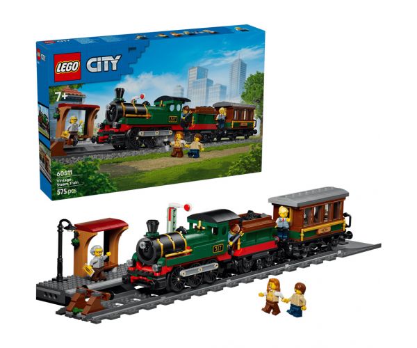 LEGO® City: Nostalgija parna lokomotiva (60511)