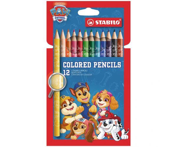Stabilo: Paw Patrol debela šarena olovka set od 12 komada