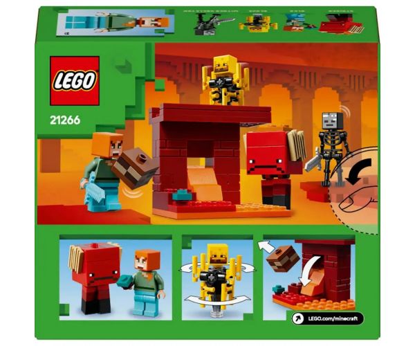 LEGO® Minecraft: Bitka na podzemnom jezeru lave (3299)