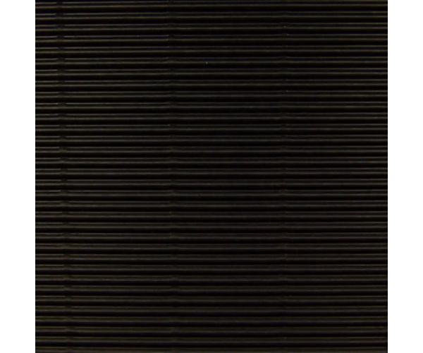 Crna 3D dekoracija od valovitog kartona B2 50x70cm 1kom