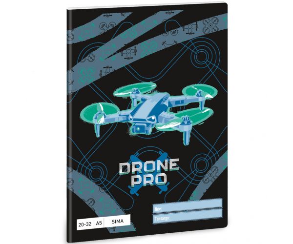 Ars Una: Drone Pro obična bilježnica A/5 20-32