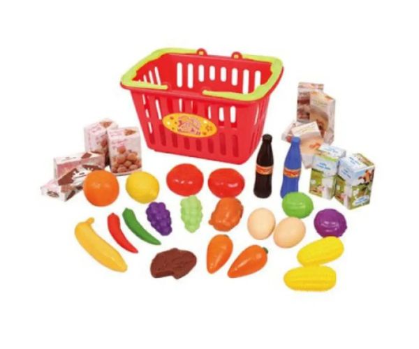 Playgo: Set hrane u shopping kolicima