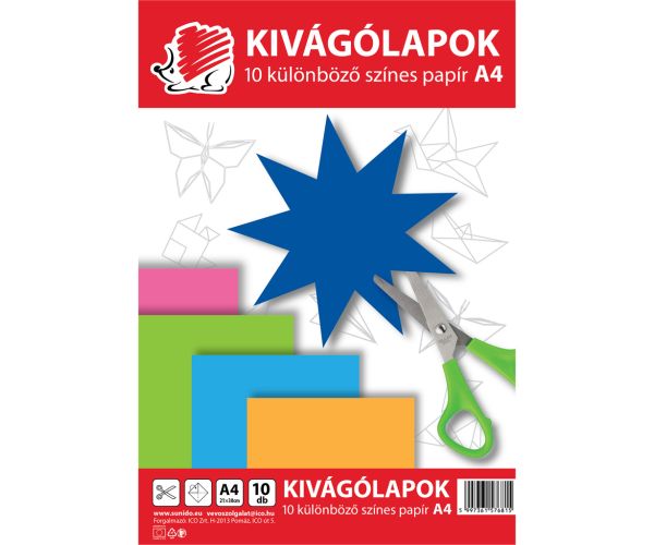 ICO: Šablona ježa, A4 format, 10 listova