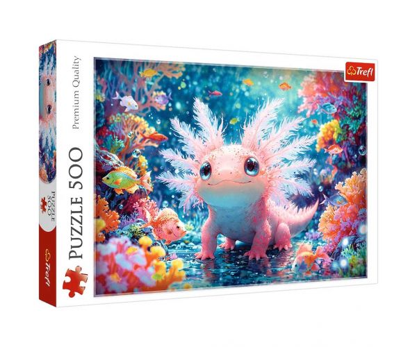 Smiješni Axolotl 500-dijelni puzzle - Trefl