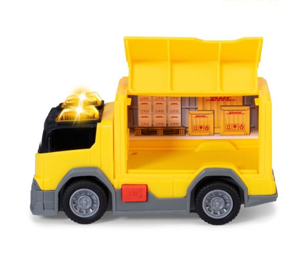DHL dostavljačko vozilo s svjetlosnim i zvučnim efektima 15 cm - Dickie Toys
