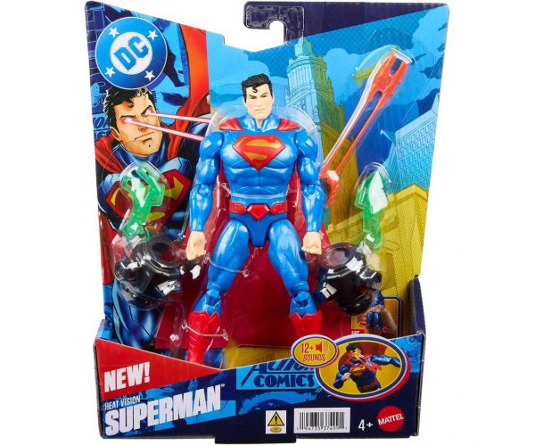 DC Akcijska figura - Superman interaktivna figura 17cm - Mattel
