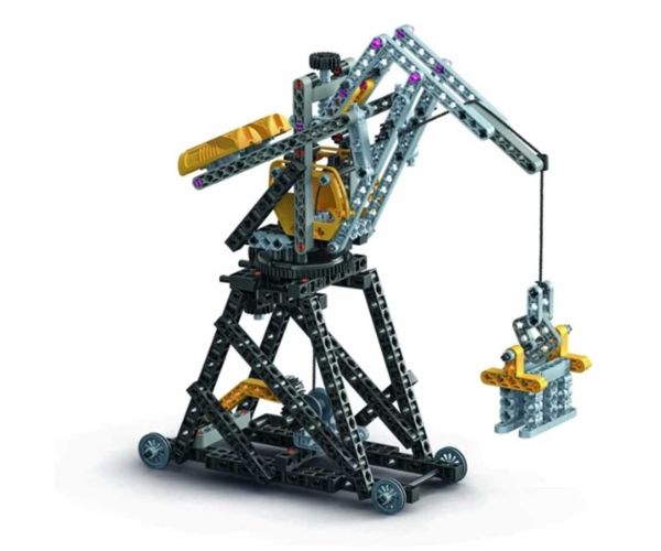 Science & Play: Građevinski set s dizalicom - Clementoni