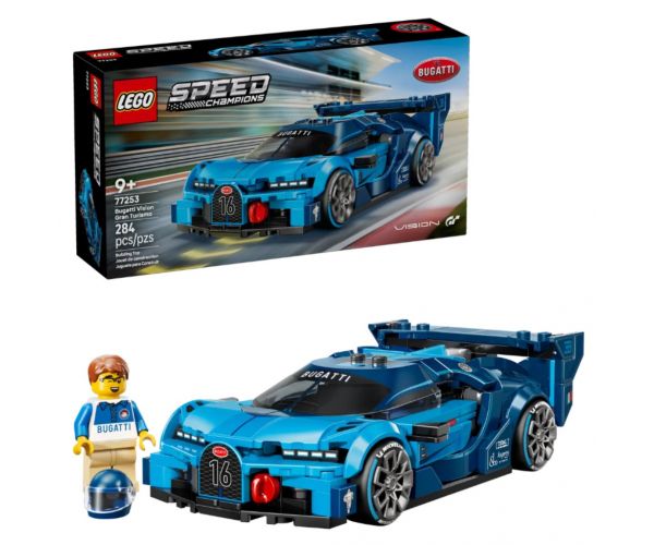LEGO® Speed Champions: Bugatti Vision GT hipersportski automobil (77253)