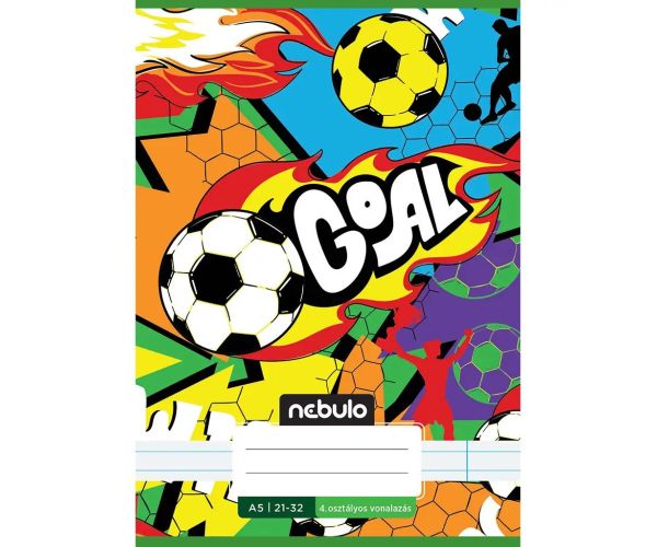Nebulo: Goal bilježnica za 4. razred, A/5, 21-32 linija