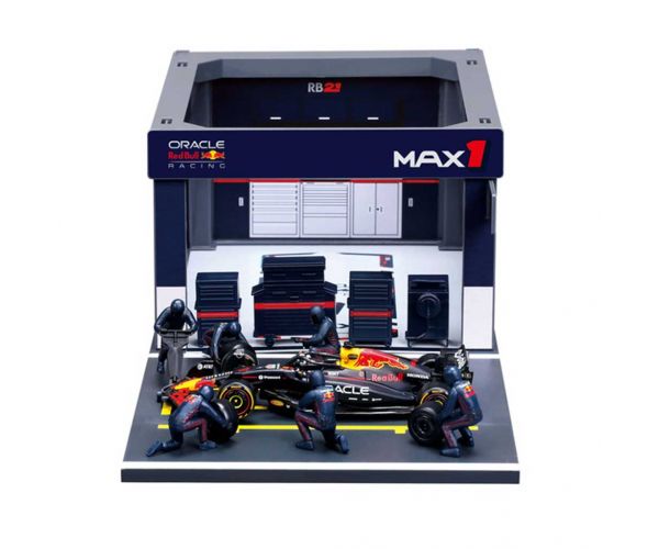 Bburago: F1 trkaći automobil - Red Bull RB21 Pit / Max Verstappen 1/43
