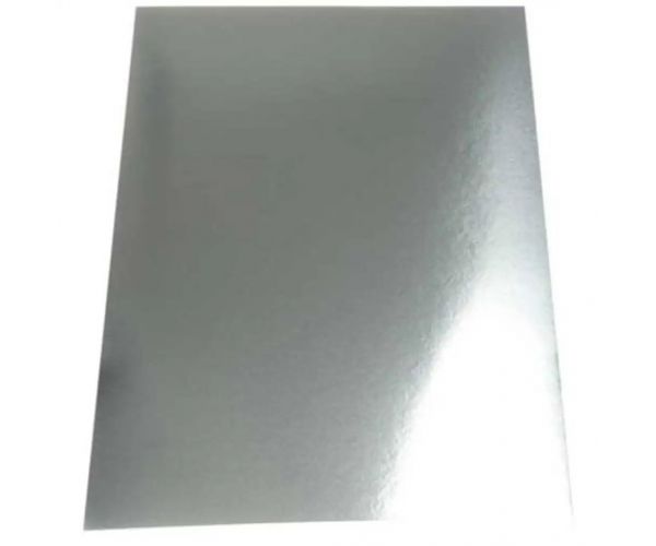 Metalik srebrni ukrasni papir vel.50x70cm