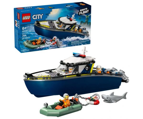 LEGO® City: Potjera policijskim čamcem (60456)