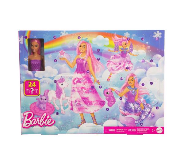 Barbie Dreamtopia Adventski kalendar s 24 iznenađenja - Mattel