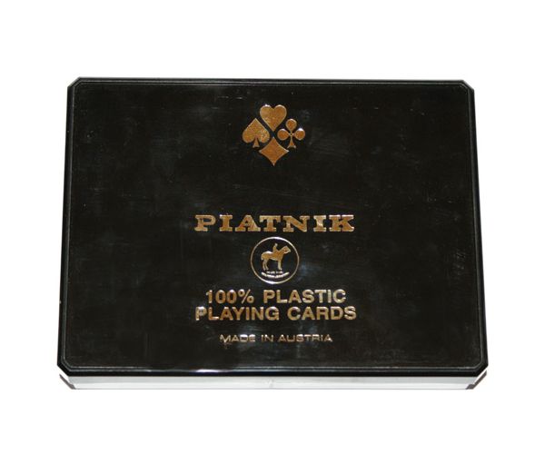 100 % plastik remi karte 2*55 karata - Piatnik