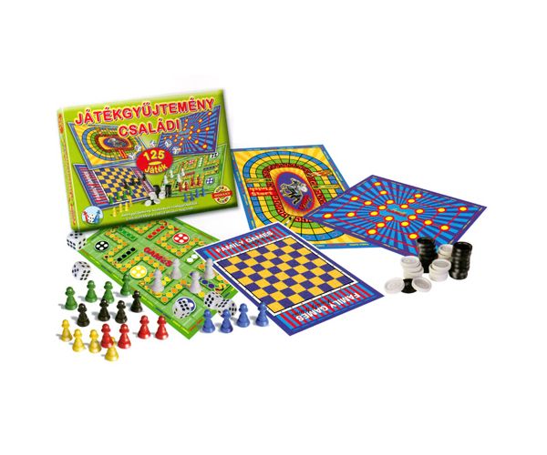 125 obiteljskih društvenih igara - D-Toys