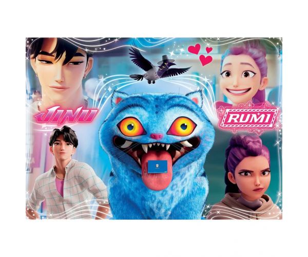 K-Pop demonlovci Derpy i prijatelji 104-dijelni SuperColor puzzle – Clementoni