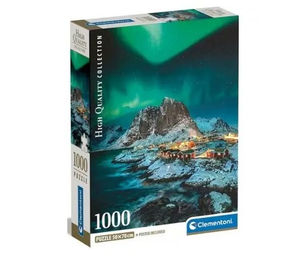Lofoten otoci HQC 1000-dijelni puzzle s posterom - Clementoni
