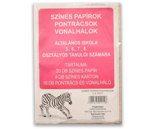 Šareni papiri, mreže točaka i linijske mreže za 5.-8. razred