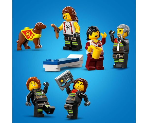 LEGO® City: Vatrogasna postaja i vatrogasno vozilo (60414)