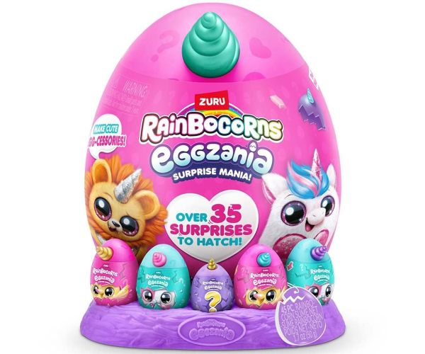 Rainbocorns: Eggzania iznenađenje jaje s plišanom igračkom u više varijanti 1 kom