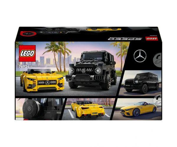 LEGO® Speed Champions: Mercedes-AMG G 63 i Mercedes-AMG SL 63 (76924)