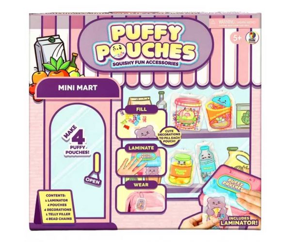 Puffy Pouches: Pufi charm dizajn set - dućan
