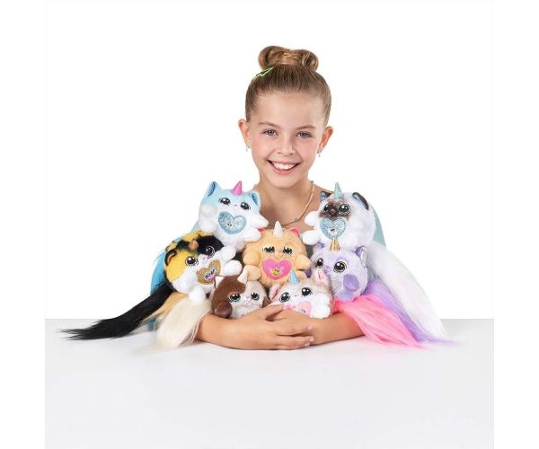 Rainbocorns: Pocket Kittycorn iznenađenje plišana figura mačke u različitim varijantama 1 komad