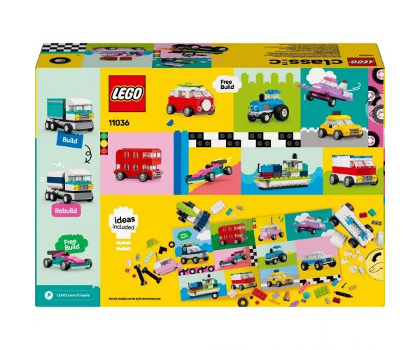 LEGO® Classic: Kreativna vozila (11036)