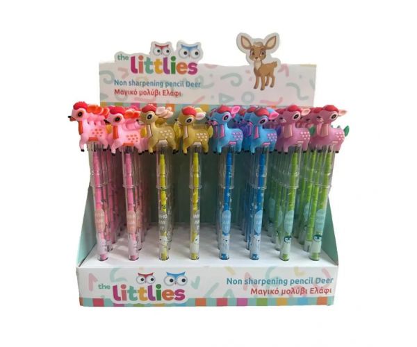The Littlies: Mehanička olovka s motivom jelena, razne vrste, 1 komad